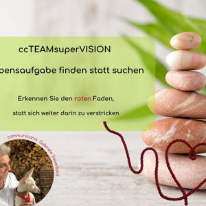 ccTEAM Lebensaufgabe